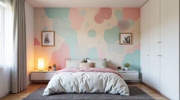 Libérez la créativité avec le papier peint chambre ado unique