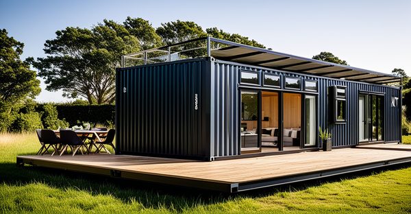 Vivez dans une maison container en kit : design innovant et écolo !